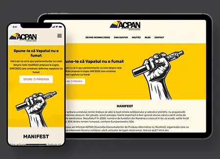 ACPAN webdesign