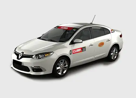 Clima Taxi car branding