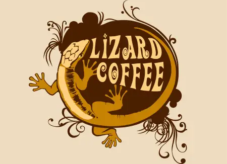 Lizard Coffee identity